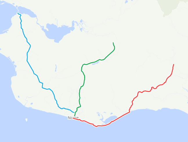 Bike Nome Route Map