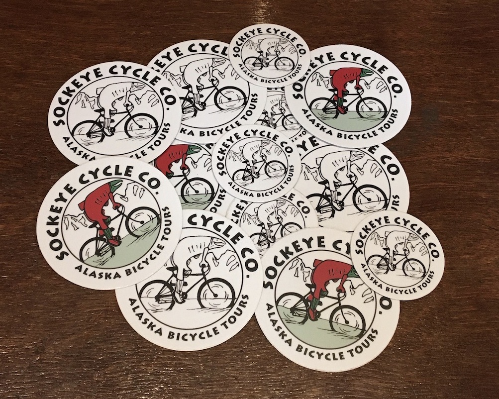 Sockeye Cycle Stickers
