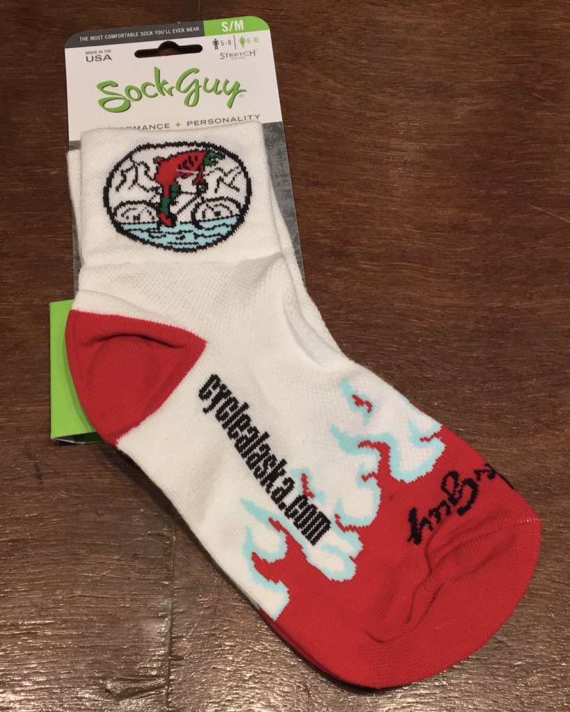 Sock Guy Sockeye Logo Cycling Socks