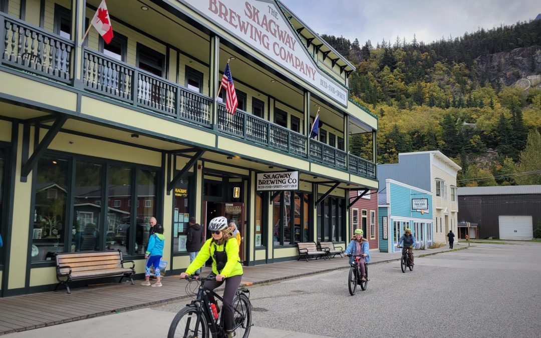 Skagway E-Bike Tour at Skagway Brewing Company