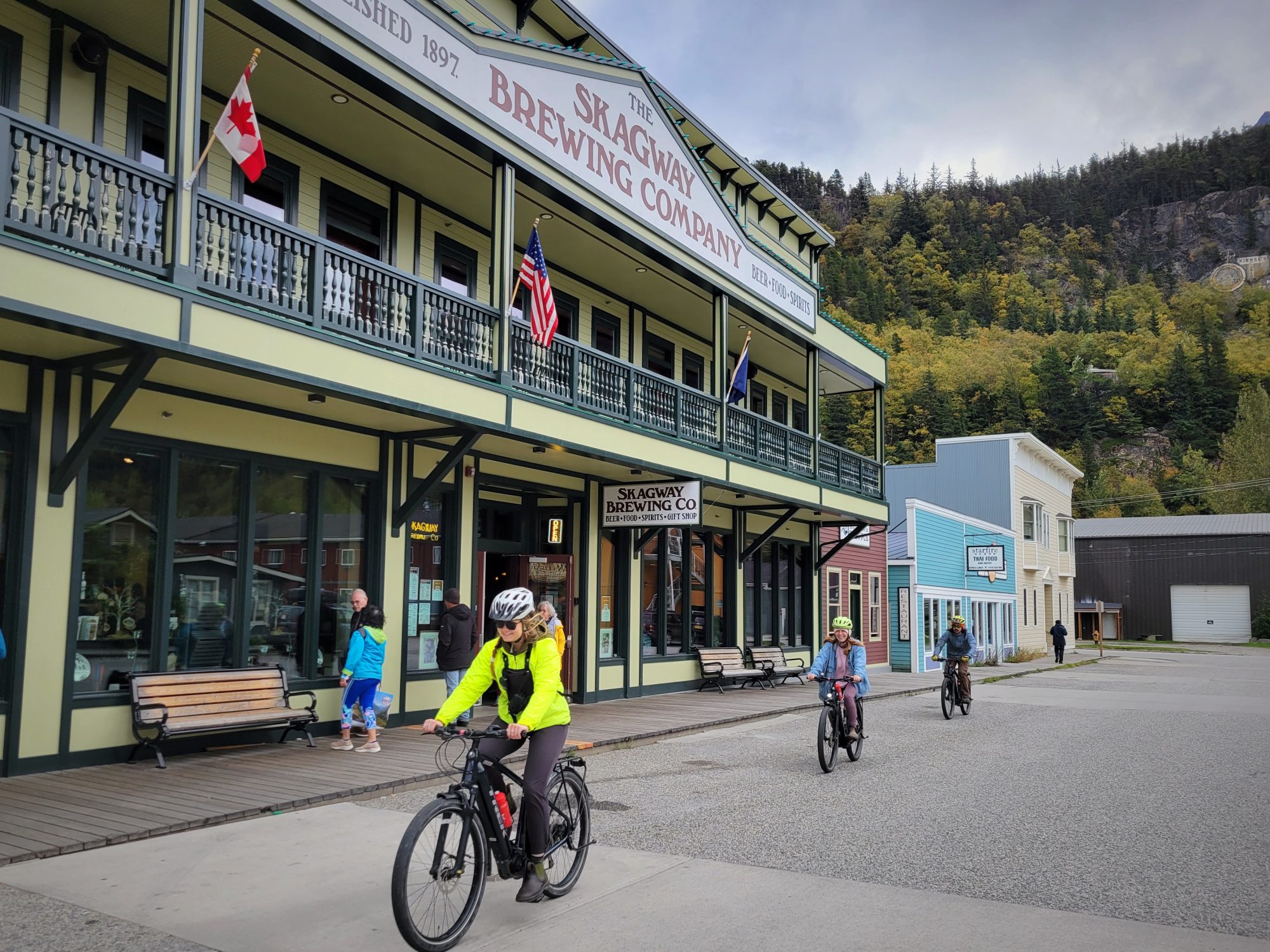 Skagway E-Bike Tour at Skagway Brewing Company