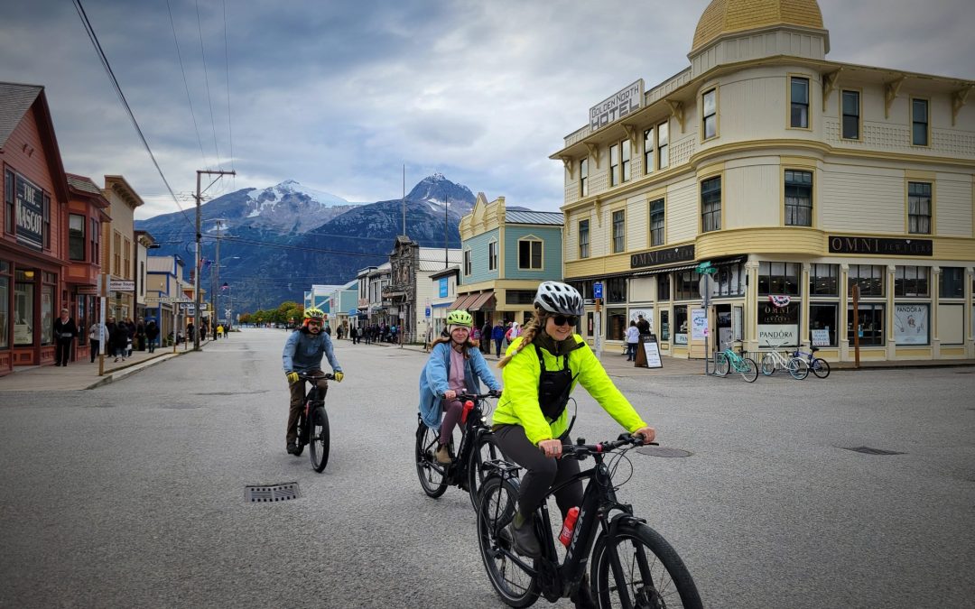 Skagway E-Bike Tour on Broadway