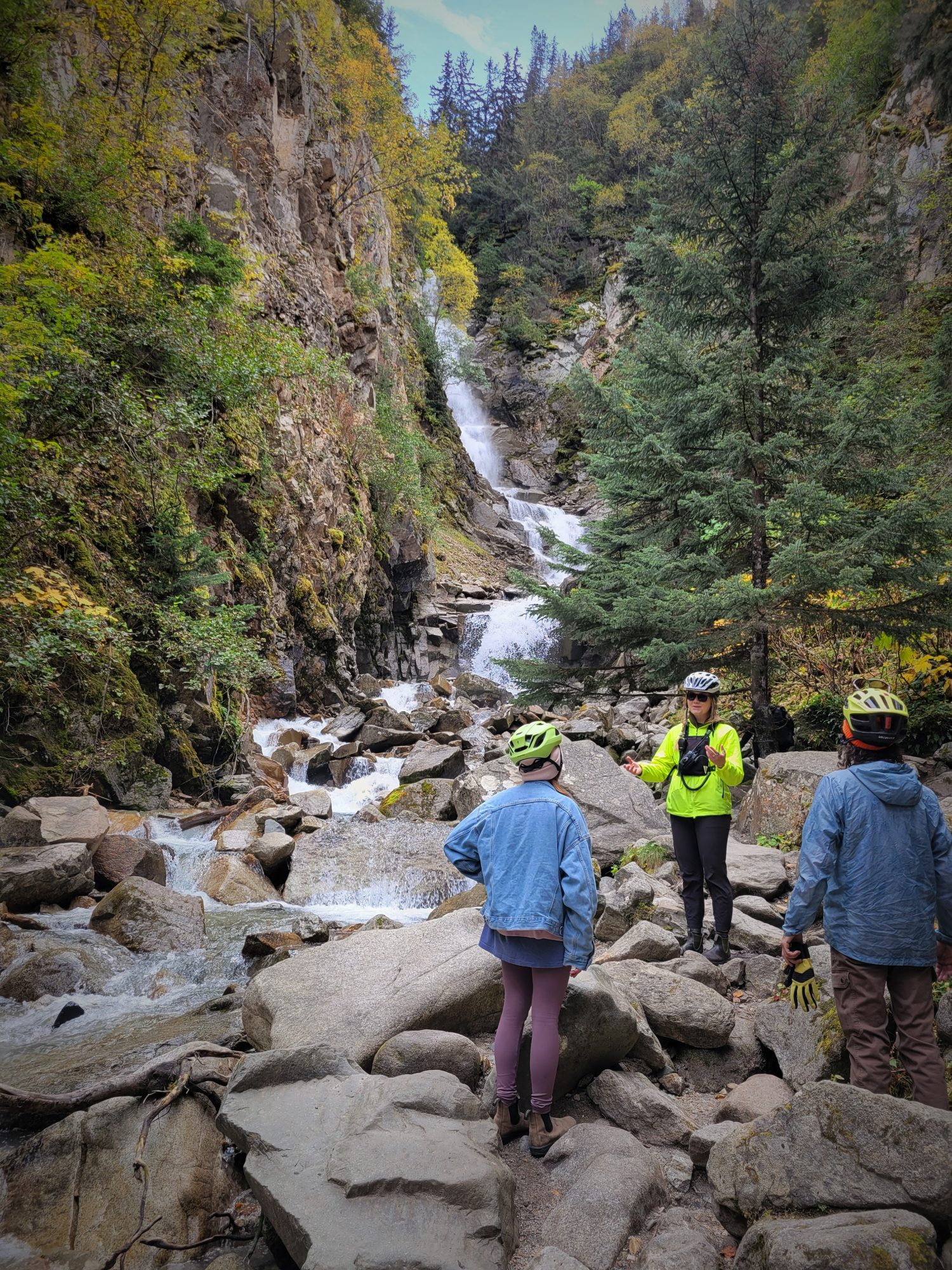 Skagway E-Bike Tour - Lower Reid Falls